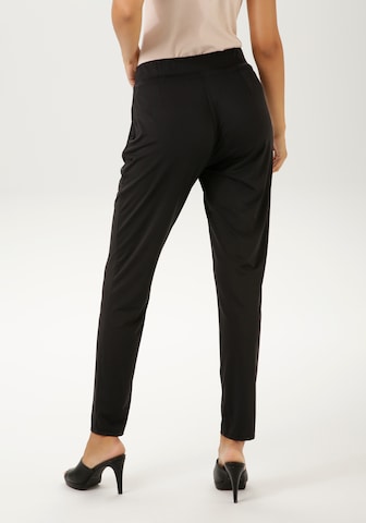 Aniston CASUAL Tapered Pants in Black
