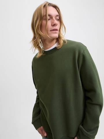 JACK & JONES Sweatshirt 'JJEBradley' in Green