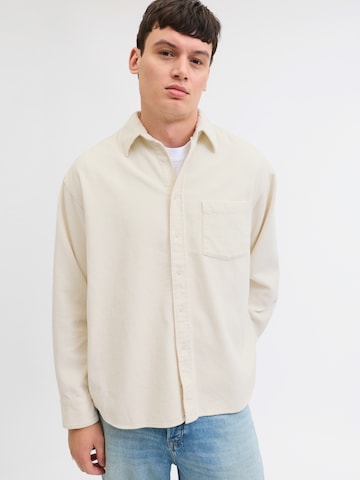 Fit confort Chemise 'JORINWOOD' JACK & JONES en blanc