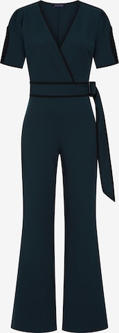 Salopeta de la HotSquash pe albastru: față