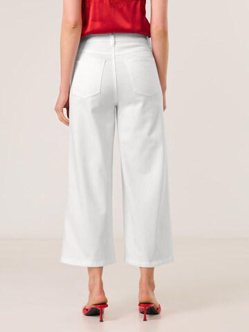 TAIFUN Wide leg Jeans in White