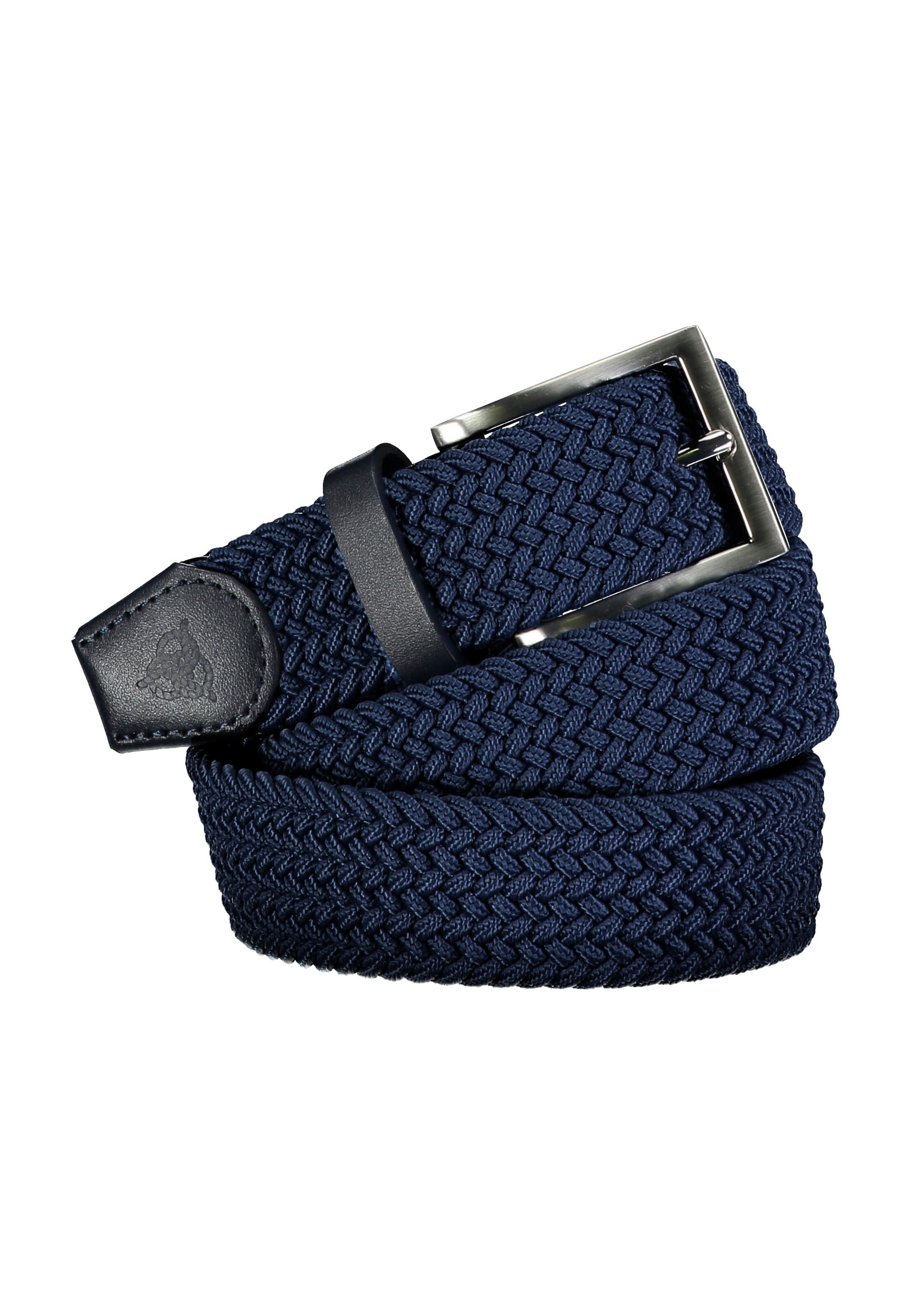 ROY ROBSON Flechtgürtel in Blau: Vorderseite