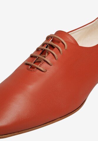 Henry Stevens Lace-Up Shoes 'Audrey PW' in Red