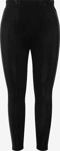 Studio Untold Slim fit Pants in Black: front