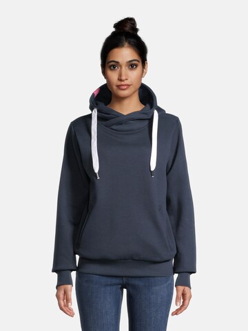 salzhaut Sweatshirt 'Sünn' in Blauw: voorkant