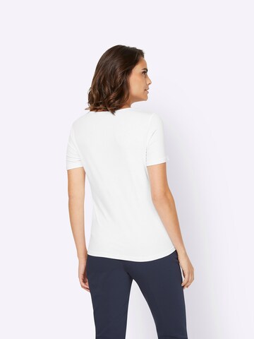 T-shirt heine en blanc