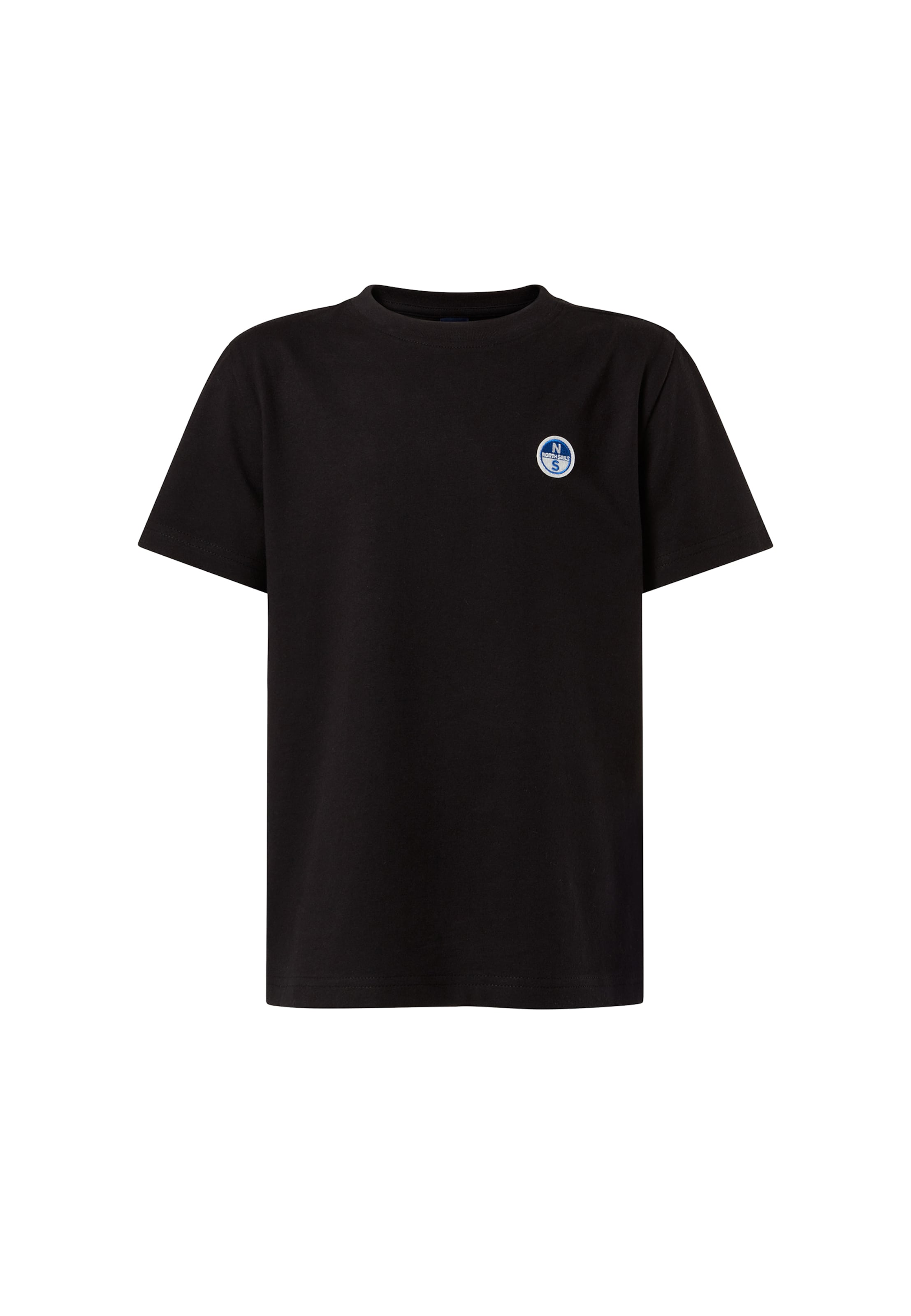 North Sails T-Shirt in Schwarz: Vorderseite