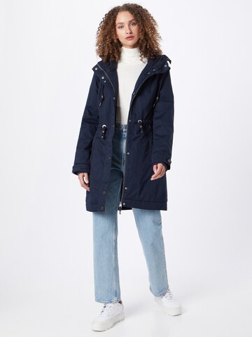 Ragwear Between-seasons parka 'AURORIE' in Blue