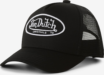 Von Dutch Cap ' Boston ' in Schwarz: predná strana