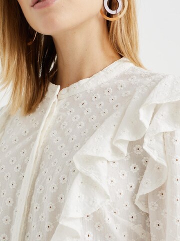 WE Fashion - Blusa en blanco