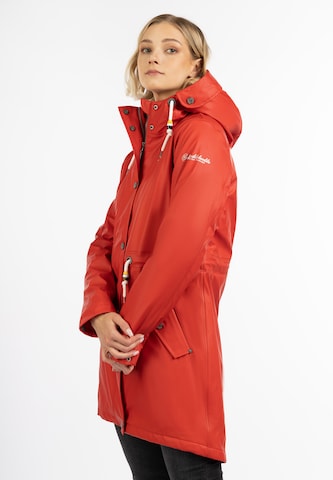 Manteau fonctionnel Schmuddelwedda en rouge