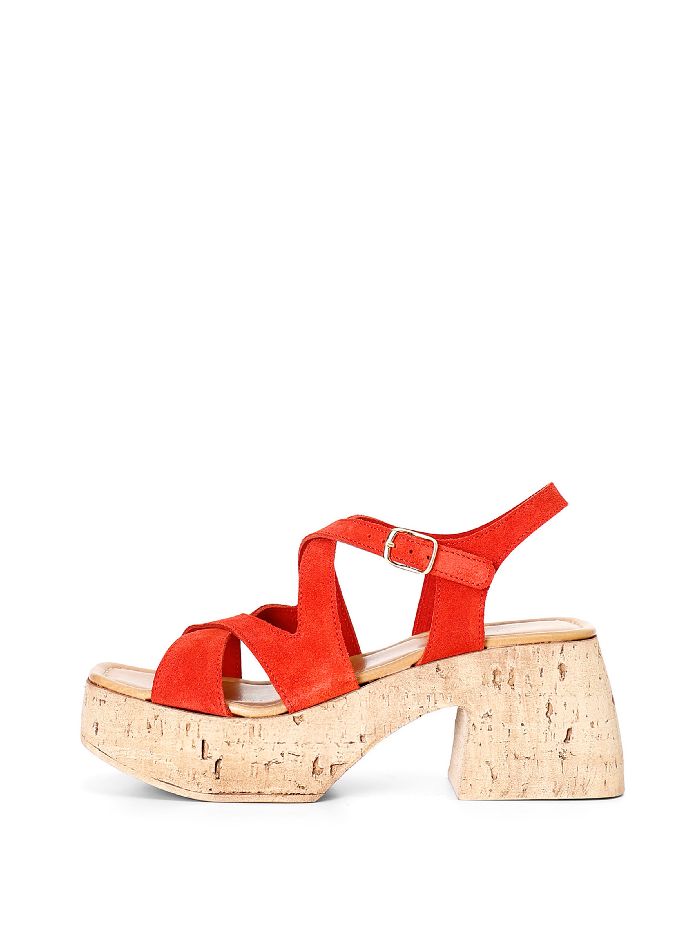 Sandalo CAFè NOIR di colore rosso, Visualizzazione prodotti