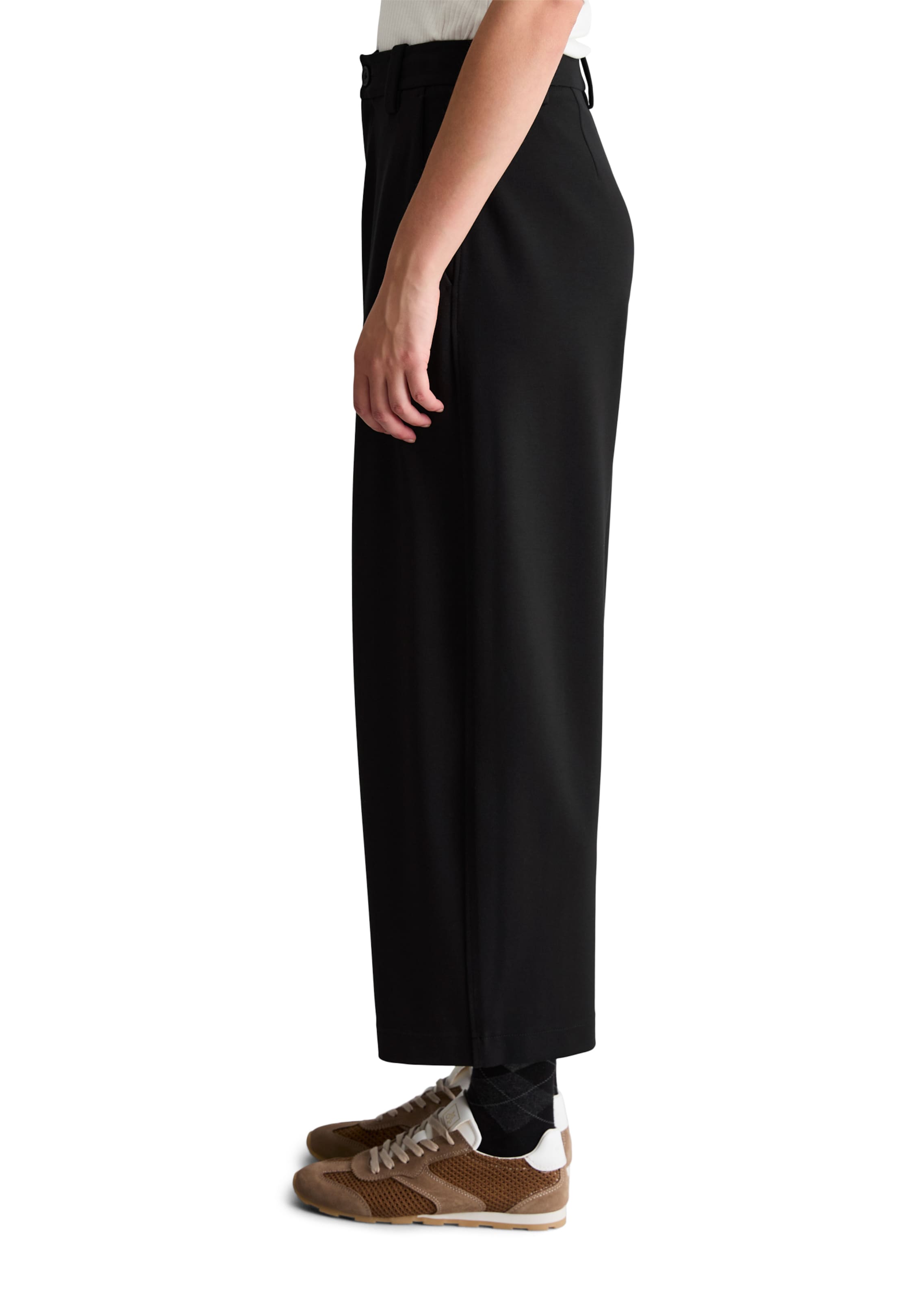 Loosefit Pantalon Marc O'Polo DENIM en noir : sur le côté