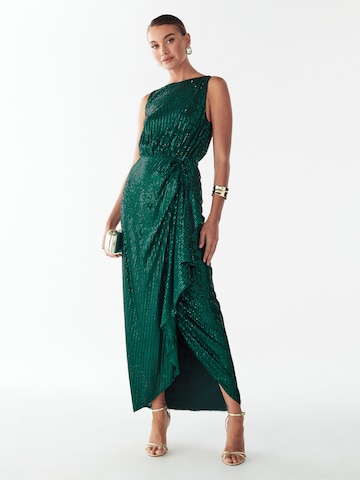 BWLDR Βραδινό φόρεμα 'Dewan' σε πράσινο