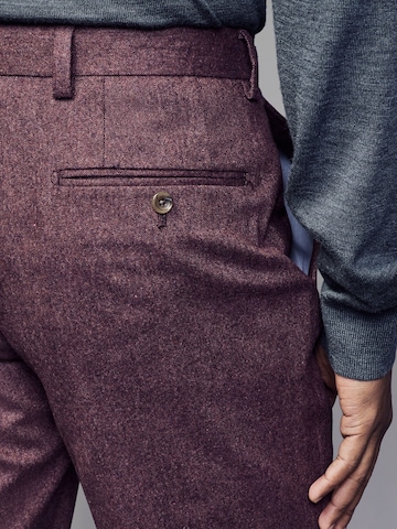 Next Slim fit Chino trousers in Purple