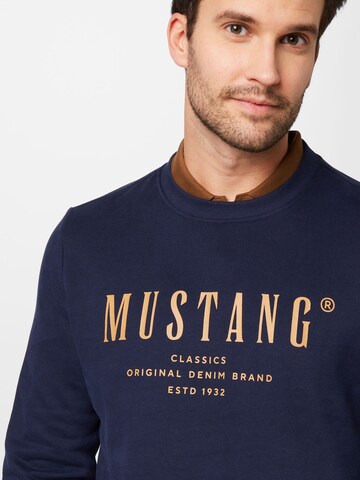 MUSTANG Sweatshirt in Blue