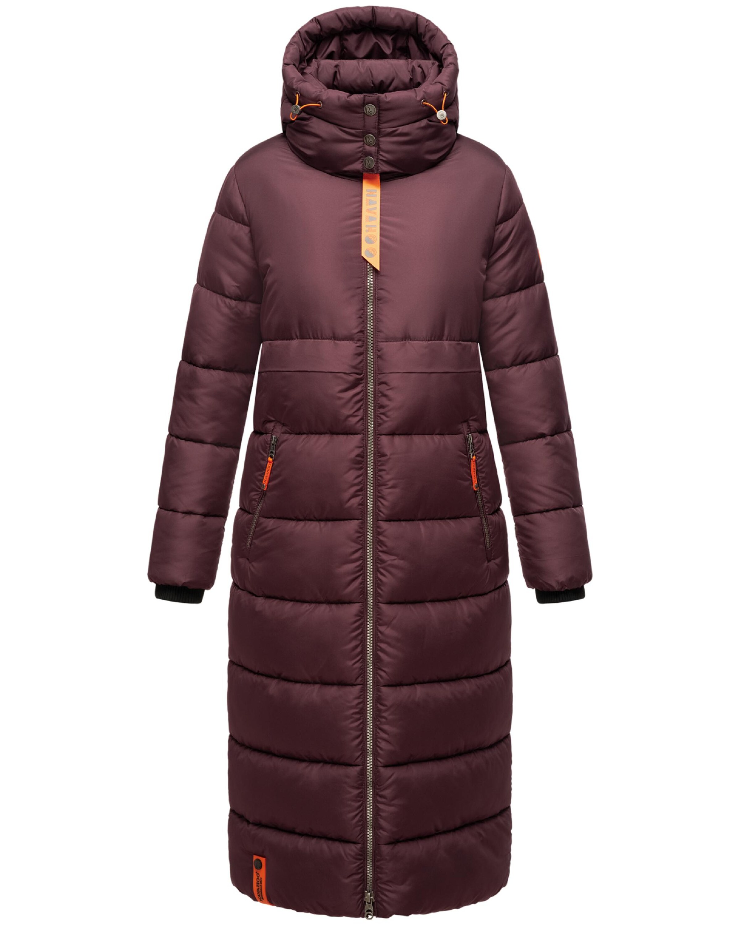 NAVAHOO Winter coat in Red: front