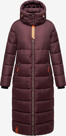 NAVAHOO Winter coat in Red: front