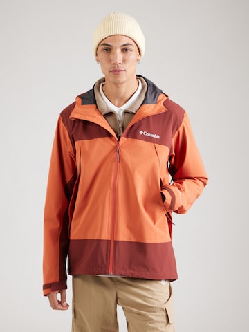 COLUMBIA Zunanja jakna 'Boulder Falls' | oranžna barva: sprednja stran