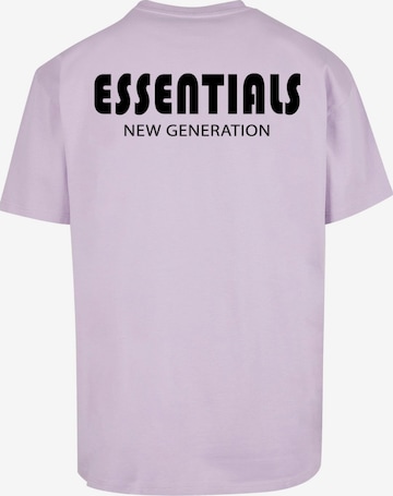 Merchcode T-Shirt 'Essentials New Generation' in Lila