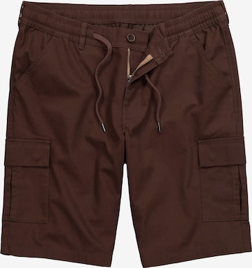 JP1880 Regular Broek in Bruin: voorkant