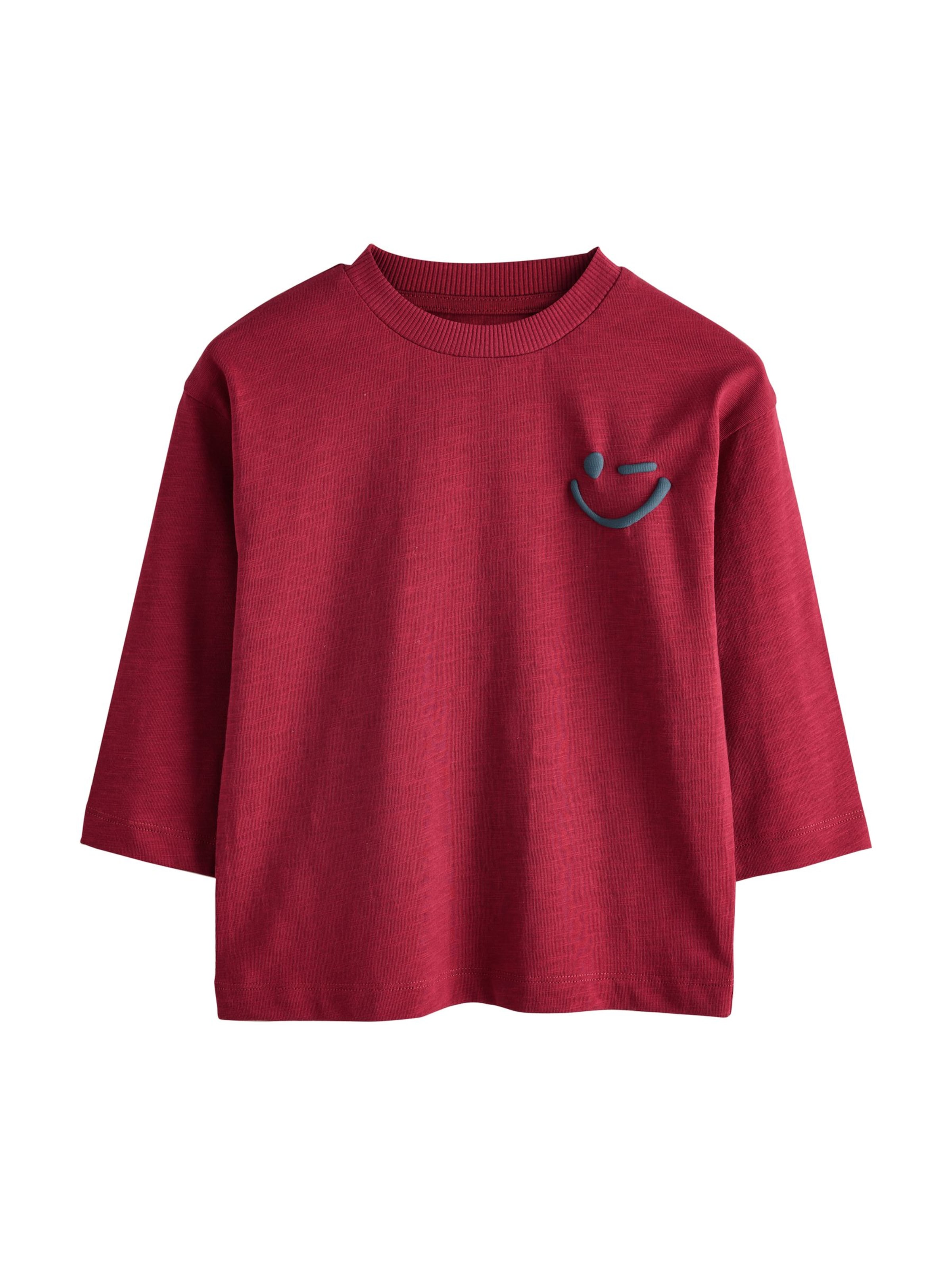 Next Μπλουζάκι σε κόκκινο: μπροστά