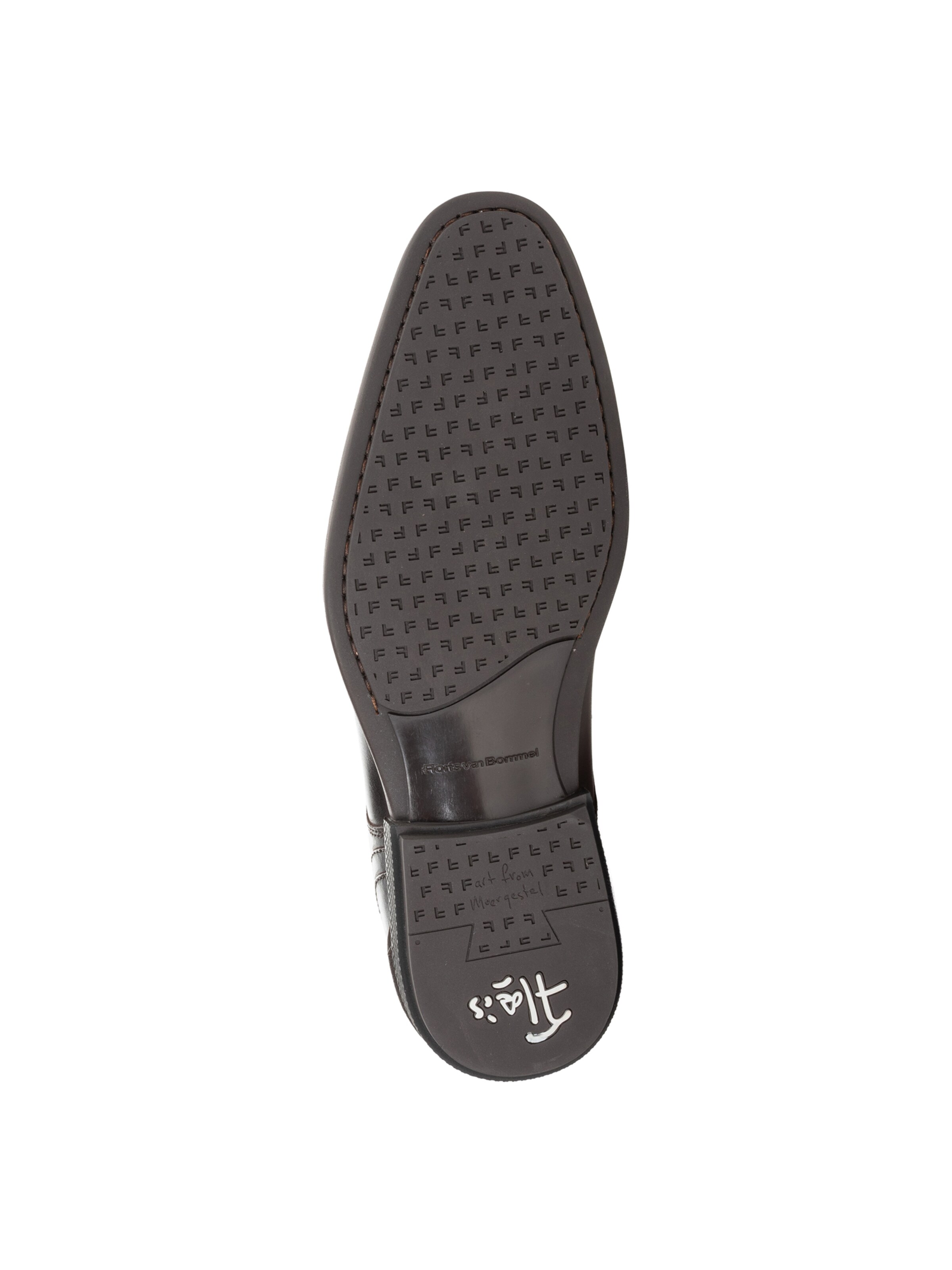Floris van Bommel Veterboots 'De Hakker 01' in Bruin