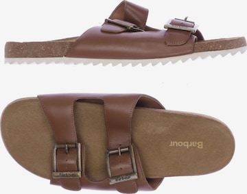 Barbour Sandalen 41,5 in Braun: Vorderseite