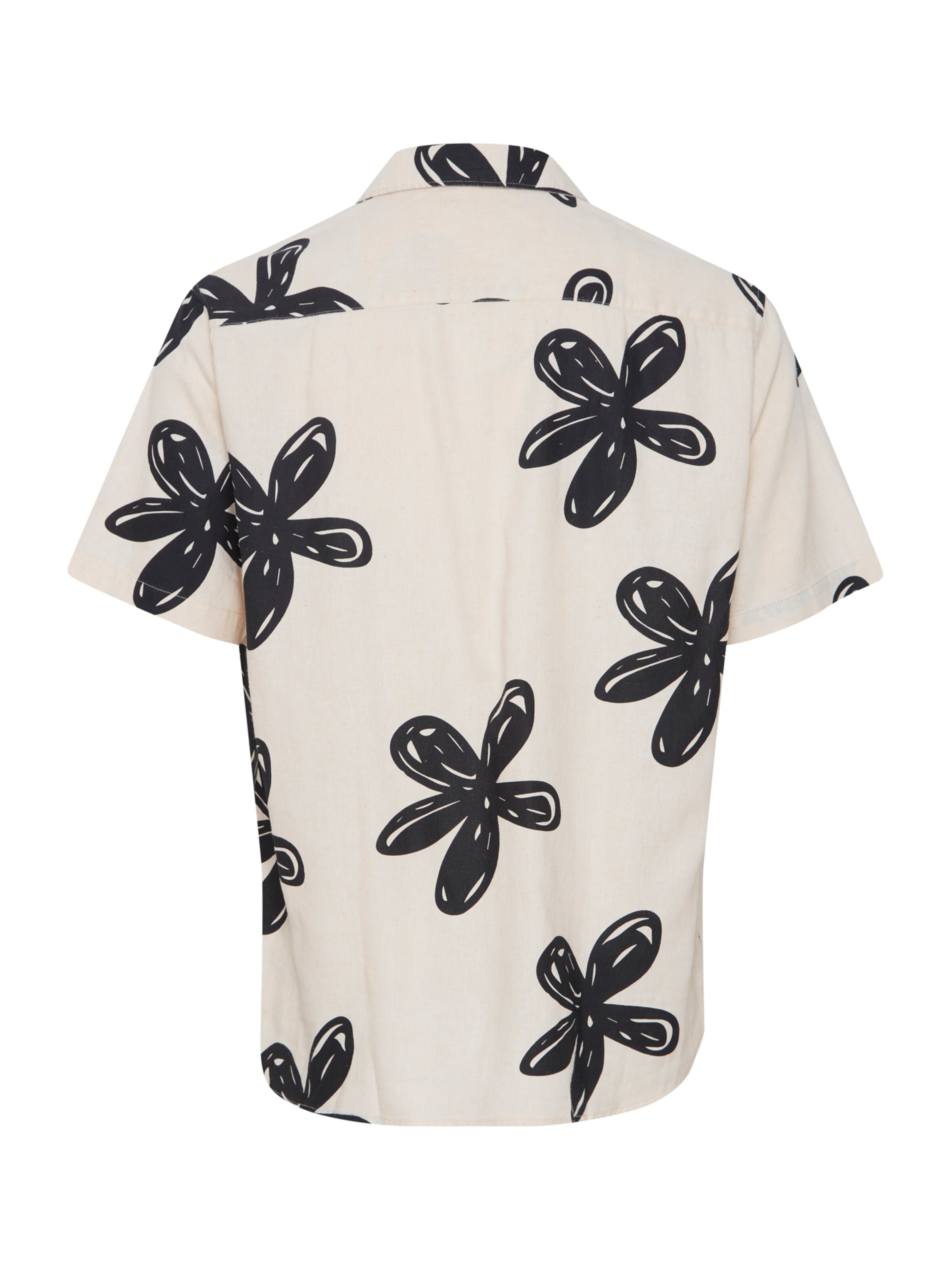 !Solid Regular fit Button Up Shirt 'Imad' in Beige