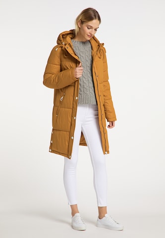 Manteau d’hiver DreiMaster Maritim en jaune