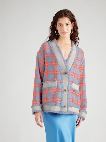 Essentiel Antwerp Knit cardigan 'Folivia' in Blue: front