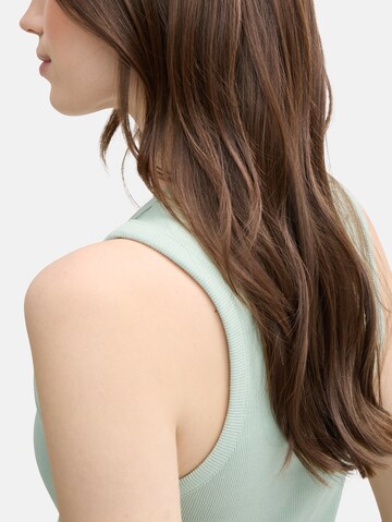 TOM TAILOR DENIM Top in Green