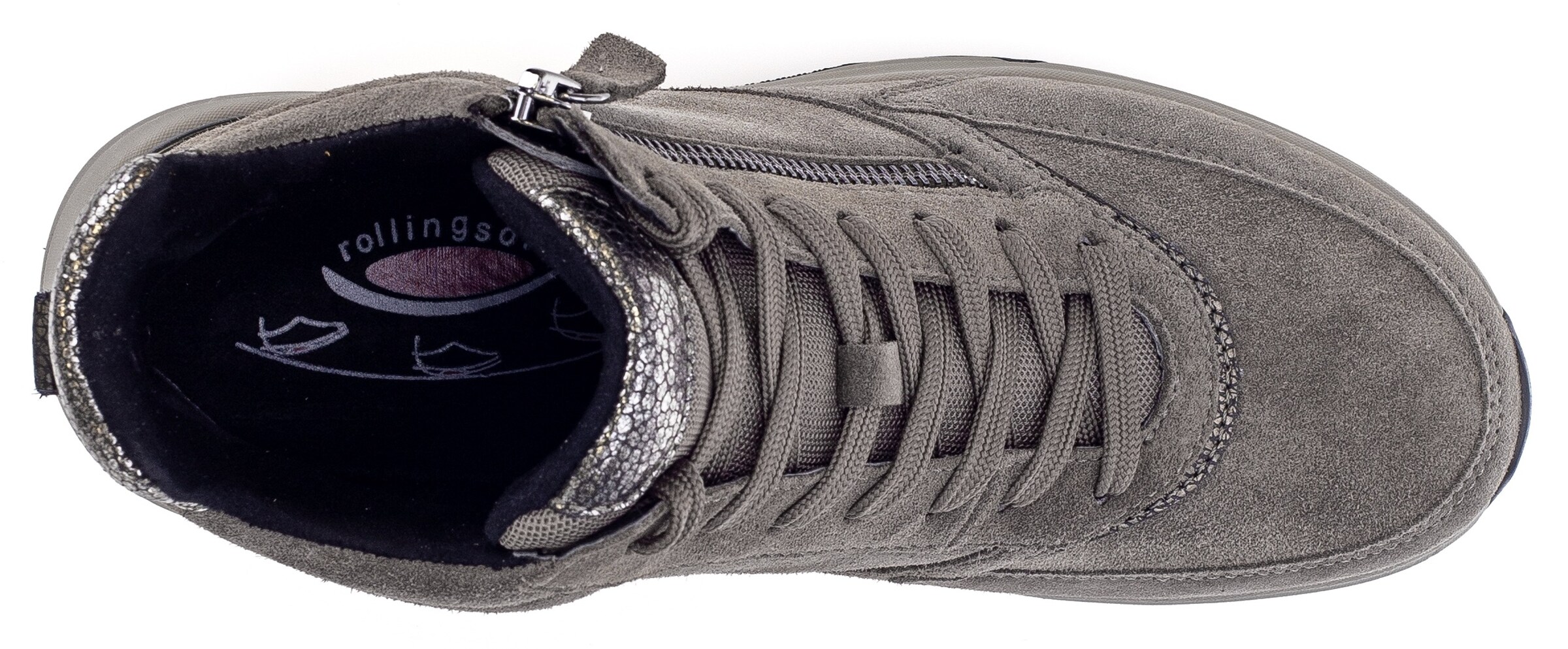 Gabor Rollingsoft Sneakers in Grey