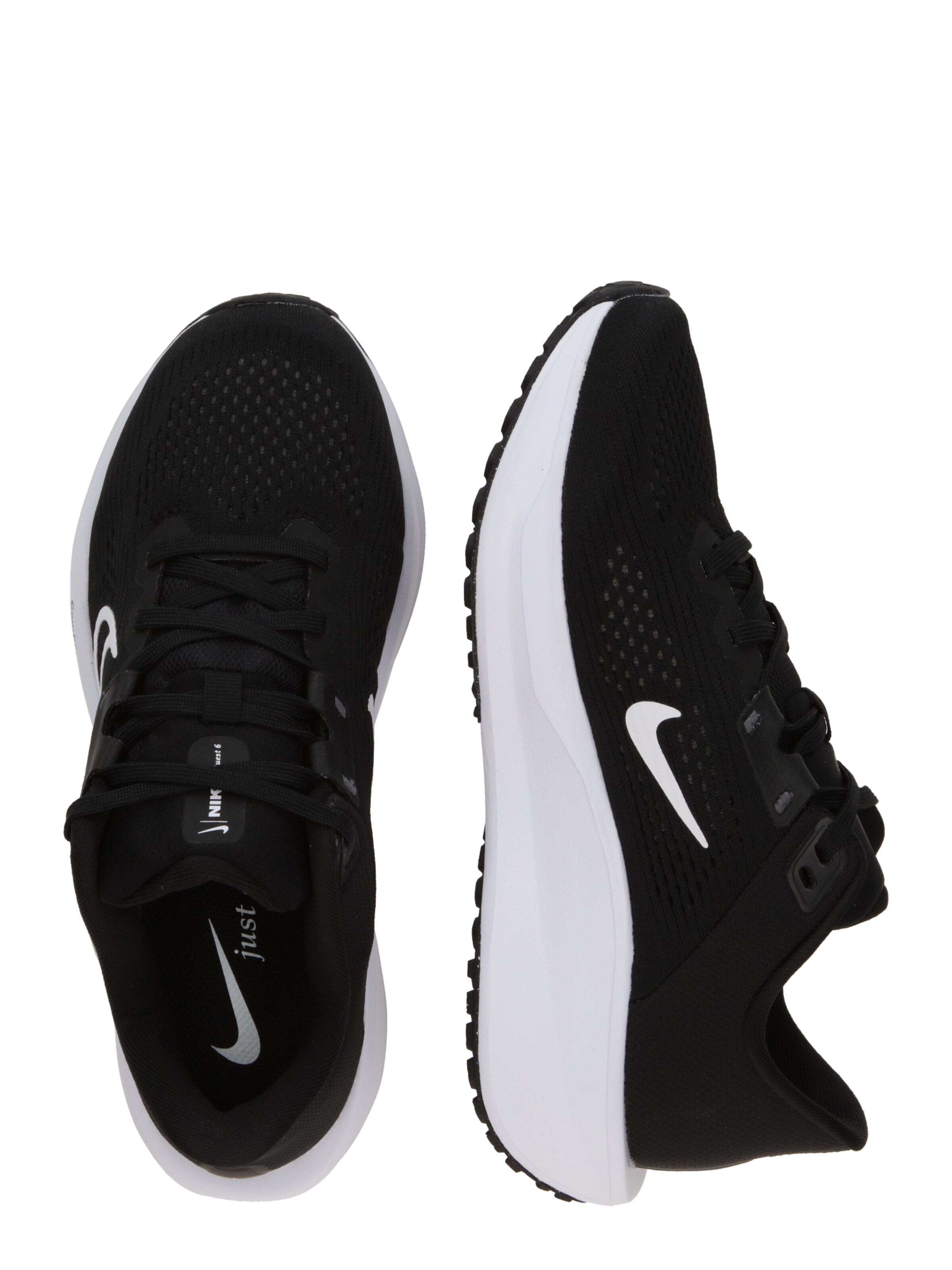 Sneaker de alergat 'Quest 6' de la NIKE pe negru