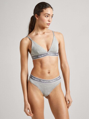 Pepe Jeans String in Grau: Vorderseite
