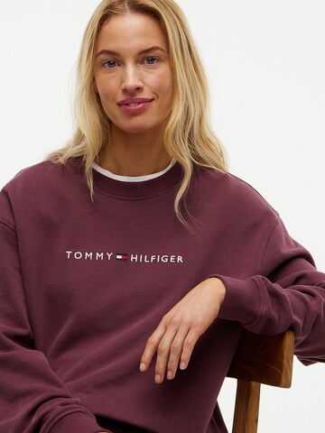 Sweat-shirt 'Essential' TOMMY HILFIGER en violet