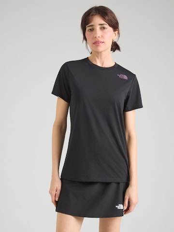 THE NORTH FACE Koszulka funkcyjna w kolorze czarny: przód