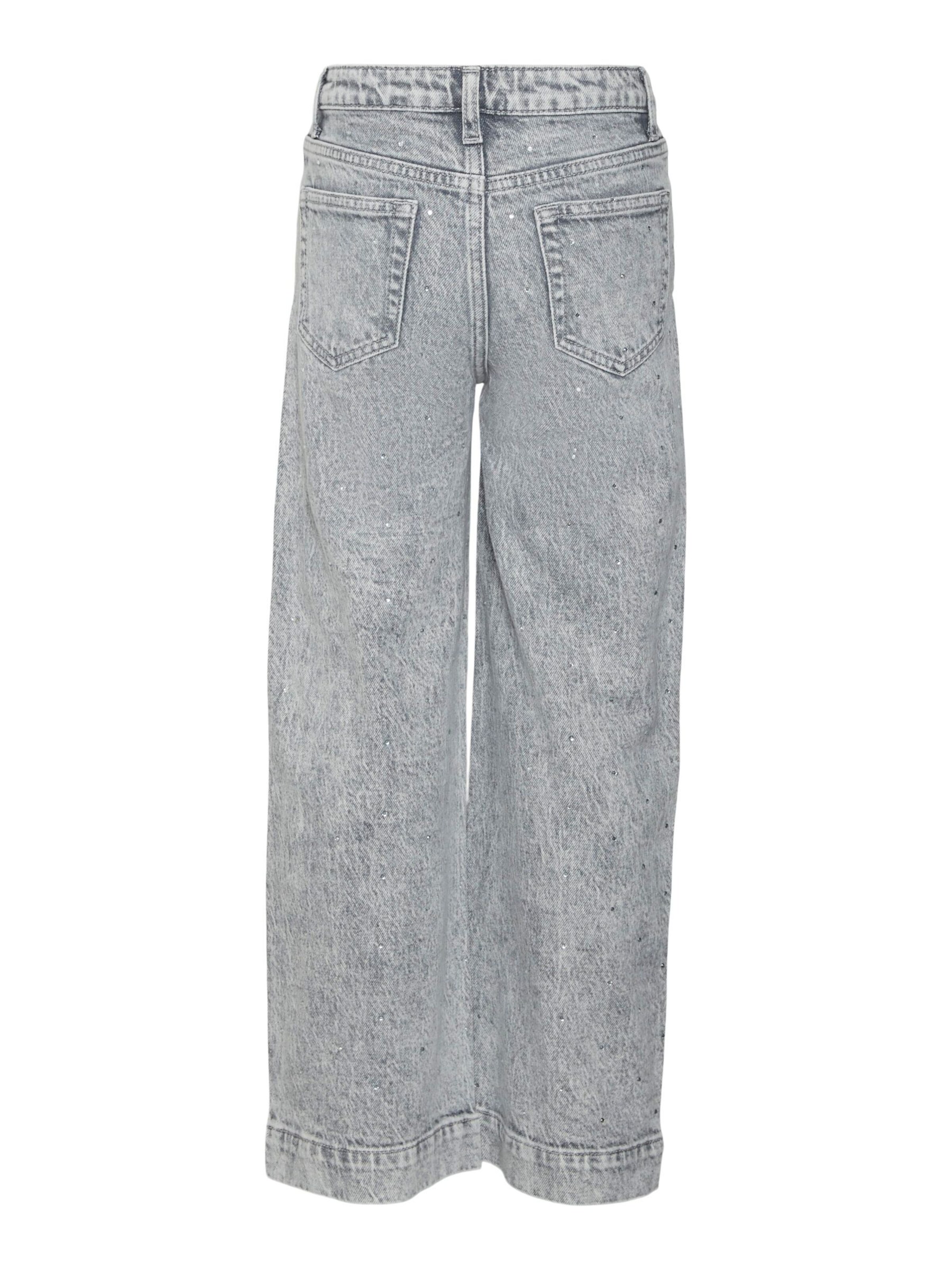 Wide Leg Jean 'VMDAISY' Vero Moda Girl en gris