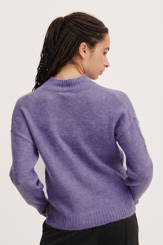 ICHI Strickpullover IHKAMARA LS3 in Lila