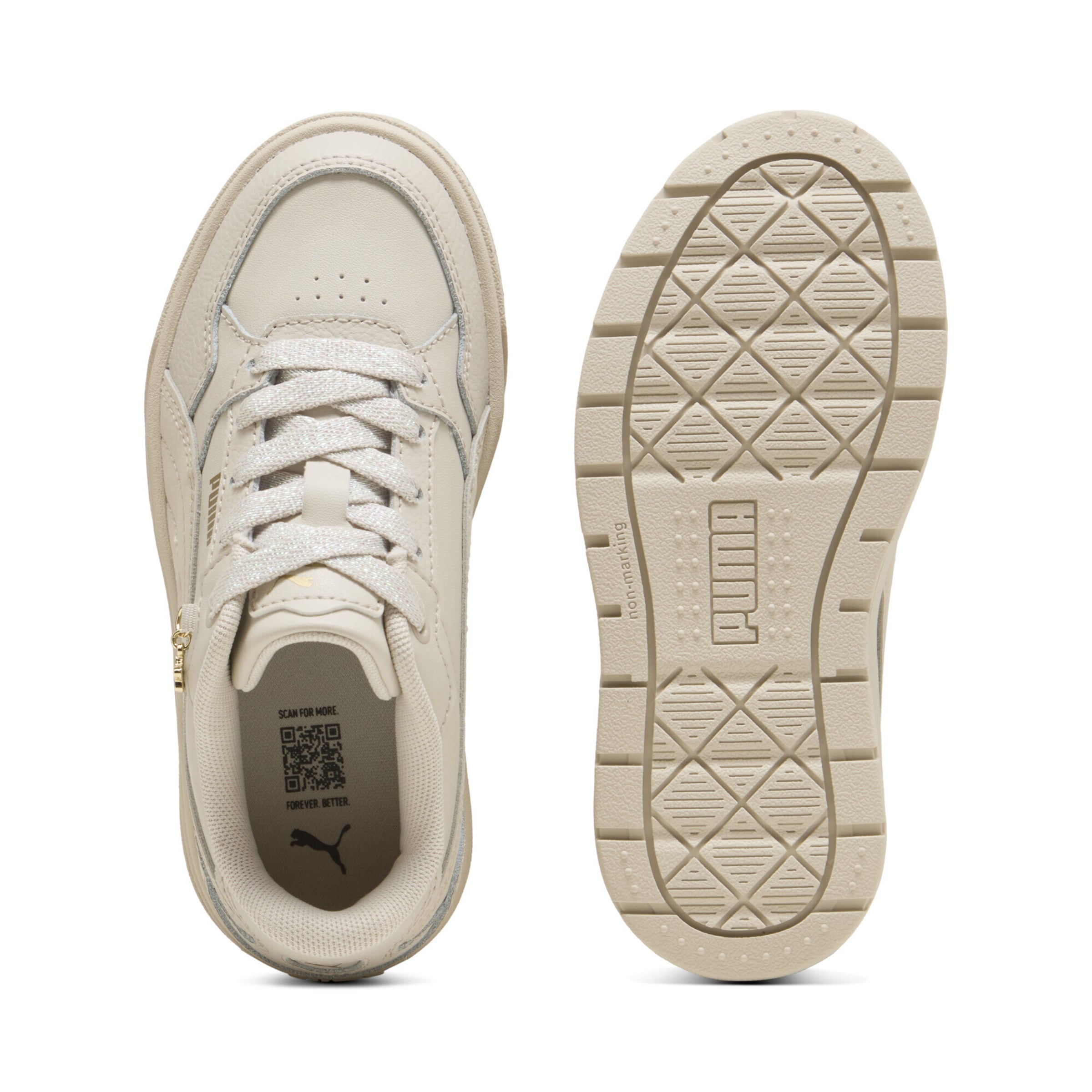 PUMA Sneakers 'Karmen II Idol Charm' in Beige