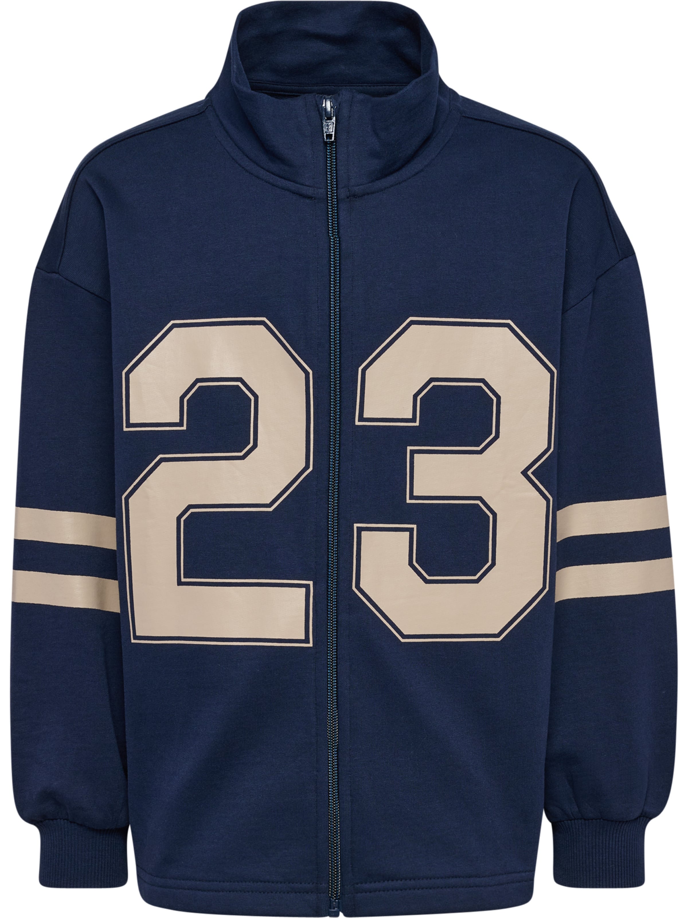 Hummel Sportsweatjacke 'Timmi' in Blau: Vorderseite