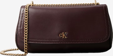 Sac à bandoulière Calvin Klein en rouge : devant