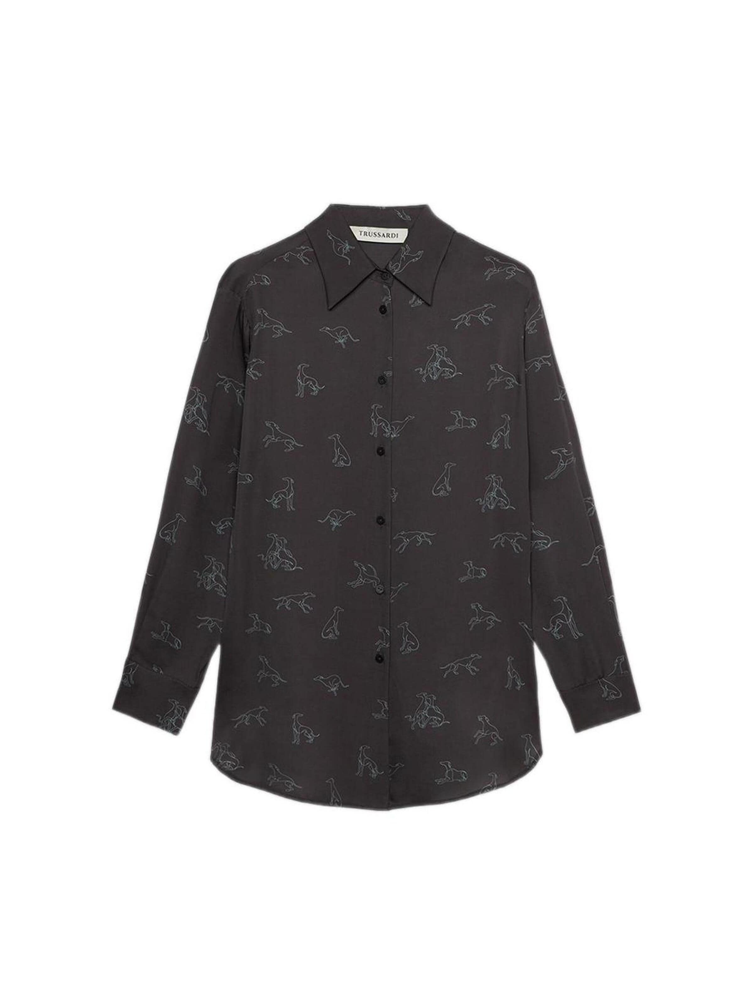 Trussardi Blouse in Black: front