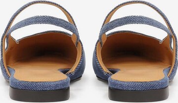 Kazar - Zapatos con plataforma en azul