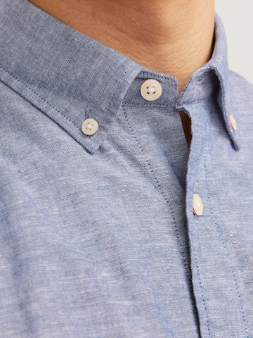 Slim fit Camicia 'Summer' di JACK & JONES in blu