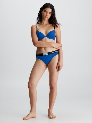 Calvin Klein Underwear Push-up Bra in Blue