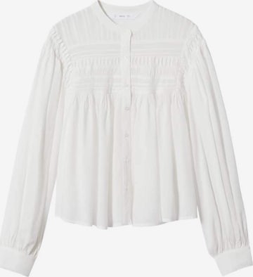 MANGO TEEN Blus 'Belen' i vit: framsida