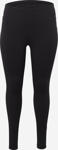 ADIDAS ORIGINALS Skinny Leggings 'Adicolor Essentials ' in Zwart: voorkant