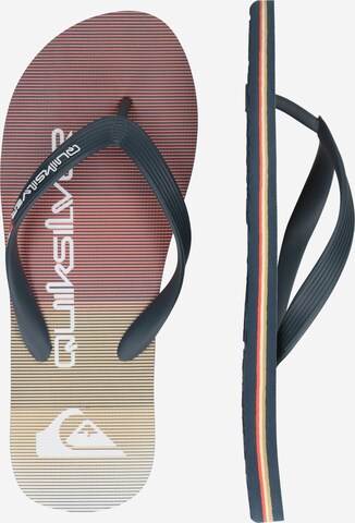 QUIKSILVER T-bar sandals 'MOLOKAI MASSIVE' in Grey