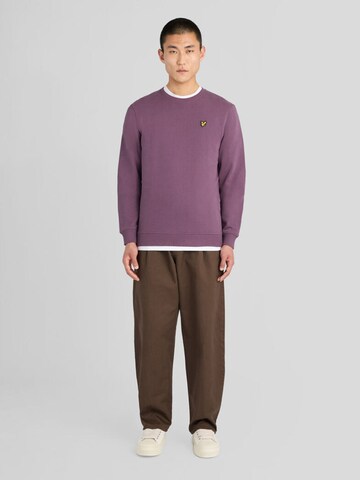 Lyle & Scott Sweatshirt in Purple